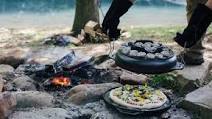 Campfire Pizza | Lodge Cast Iron Campfire Pizza | Lodge Cast Iron