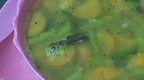 Carrot and beans sambar Carrot and beans sambar
