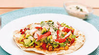 Surimi Tostadas with Pineapple Salsa Surimi Tostadas with Pineapple Salsa
