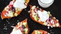 Greek Stuffed Sweet Potatoes Greek Stuffed Sweet Potatoes