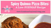 Spicy Quinoa Pizza Bites: A Low-FODMAP Recipe Spicy Quinoa Pizza Bites: A Low-FODMAP Recipe