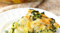 Crustless Keto Quiche with Ham & Spinach Crustless Keto Quiche with Ham & Spinach