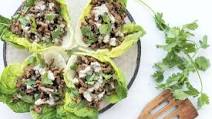 Keto Beef Shawarma Lettuce Cups With Tahini Sauce Keto Beef Shawarma Lettuce Cups With Tahini Sauce