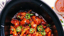 Sweet and Spicy Crock Pot Party Wings Sweet and Spicy Crock Pot Party Wings