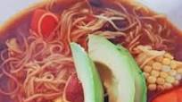 Puerto Rican Beef Noodle Soup/Sopa de Fideos con Carne de Res Puerto Rican Beef Noodle Soup/Sopa de Fideos con Carne de Res