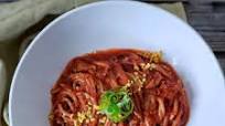 Spaghetti with Ginger Tomato Sauce Spaghetti with Ginger Tomato Sauce