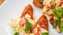 Hummus Egg Salad Bites with Tomatoes and Chicken Sausage Hummus Egg Salad Bites with Tomatoes and Chicken Sausage