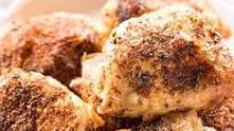 Crispy Baked Chicken Thighs Crispy Baked Chicken Thighs