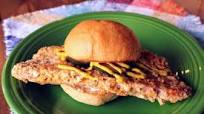 Oven baked breaded pork tenderloin sandwich Oven baked breaded pork tenderloin sandwich