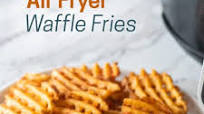 Air Fryer Frozen Waffle Cut Fries Air Fryer Frozen Waffle Cut Fries
