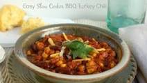 Easy Slow Cooker BBQ Turkey Chili Easy Slow Cooker BBQ Turkey Chili