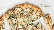 Mushroom and Spinach Flatbread Mushroom and Spinach Flatbread