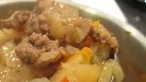 Abalos-Style Hamburger Soup (Picadillo Filipino) Abalos-Style Hamburger Soup (Picadillo Filipino)
