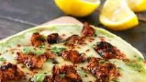 Stovetop Tandoori Tikka Naan Pizza Stovetop Tandoori Tikka Naan Pizza