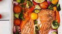 Easy Baked Salmon and Veggies Recipe Easy Baked Salmon and Veggies Recipe