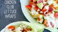Chicken Club Lettuce Wrap Recipe Chicken Club Lettuce Wrap Recipe