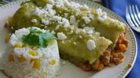 Picadillo Stuffed Green Enchiladas Picadillo Stuffed Green Enchiladas
