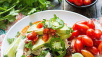 Chorizo & Chicken Tostadas Chorizo & Chicken Tostadas