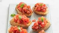 Bruschetta met tomaten Bruschetta met tomaten