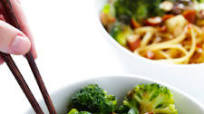 Sesame Noodles with Broccoli and Almonds Sesame Noodles with Broccoli and Almonds