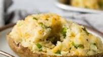 Loaded Twice Baked Potatoes for Two Loaded Twice Baked Potatoes for Two