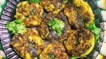 Stuffed Masala Tinde/ apple gourd/round gourd Stuffed Masala Tinde/ apple gourd/round gourd