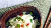 Simple Kohlrabi Tossed Salad | 涼拌大頭菜 Simple Kohlrabi Tossed Salad | 涼拌大頭菜