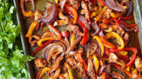 Sheet Pan Chicken Fajitas Sheet Pan Chicken Fajitas