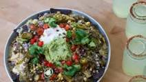 Roasted Tomatillo and Beef Nachos Roasted Tomatillo and Beef Nachos