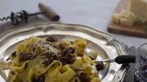 Pappardelle al ragù di cinghiale (ribbon pasta with wild boar sauce) – Toscana Pappardelle al ragù di cinghiale (ribbon pasta with wild boar sauce) – Toscana
