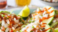 Tostadas de cueritos Tostadas de cueritos