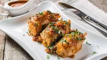 Stuffed squid with rice in tomato sauce from the oven Stuffed squid with rice in tomato sauce from the oven