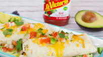 Beef and Bean Baked Burritos Beef and Bean Baked Burritos