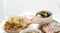 Falafel hash with baba ganoush dip Falafel hash with baba ganoush dip