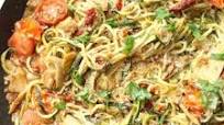 Mediterranean Zucchini Noodles Mediterranean Zucchini Noodles