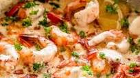 Easy Garlic Shrimp with Bacon in Creamy Parmesan Sauce Easy Garlic Shrimp with Bacon in Creamy Parmesan Sauce