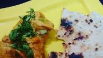 Chicken Tikka Masala with Garlic Naan bread Chicken Tikka Masala with Garlic Naan bread
