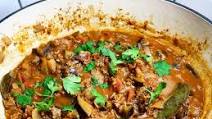 Middle Eastern Mince Meat & Aubergine Harissa Stew Middle Eastern Mince Meat & Aubergine Harissa Stew