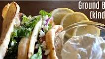 Ground Beef Gyros (kind of..!) Ground Beef Gyros (kind of..!)