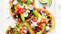 Black Bean Tostadas Black Bean Tostadas