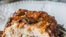 Keto Stuffed Pork Tenderloin with Mushroom Sauce (low carb) Keto Stuffed Pork Tenderloin with Mushroom Sauce (low carb)