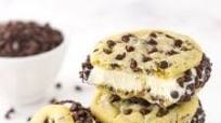 Chocolate Chip Cookie Ice Cream Sandwiches Chocolate Chip Cookie Ice Cream Sandwiches