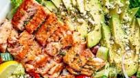 Avocado Salmon Salad Avocado Salmon Salad