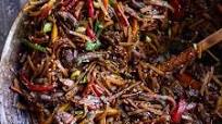 30-Minute Stir Fried Korean Beef and Toasted Sesame Noodles 30-Minute Stir Fried Korean Beef and Toasted Sesame Noodles