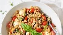 Caprese Orzo Pasta Salad Recipe Caprese Orzo Pasta Salad Recipe