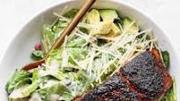 Salmon Caesar Salad Salmon Caesar Salad