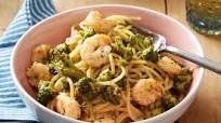 Creamy Shrimp Spaghetti with Broccoli & Meyer Lemon Creamy Shrimp Spaghetti with Broccoli & Meyer Lemon