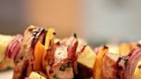 Grilled Pork Kebabs with Asian Marinade Grilled Pork Kebabs with Asian Marinade