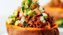 Taco Stuffed Sweet Potatoes Taco Stuffed Sweet Potatoes