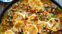 Sizzling Vegan Hot Plate Tofu Sizzling Vegan Hot Plate Tofu